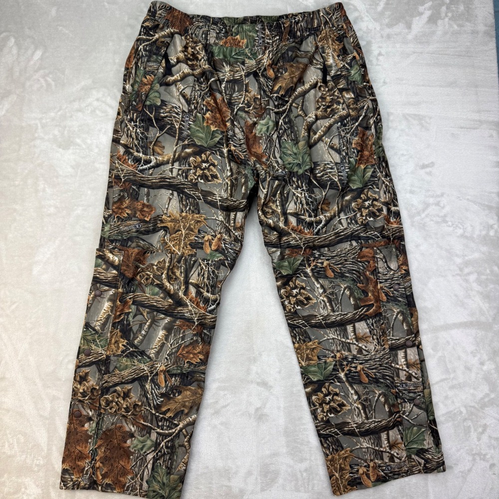 Cabela's Dry-Plus Seclusion 3D Camo Hunting Pants Mens 2XL Regular Waterproof